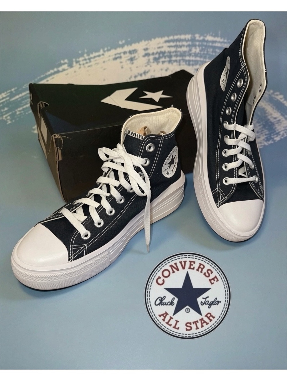 NIB Converse Chuck Taylor All Star Move Platform High Top - Women's 9.5